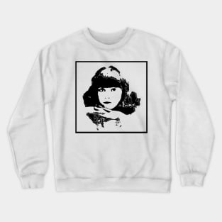 Woman Portrait 46 Maria Gaetana Agnesi at age 6 Crewneck Sweatshirt